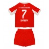 Baby Fußballbekleidung Bayern Munich Serge Gnabry #7 Heimtrikot 2025-26 Kurzarm (+ kurze hosen)